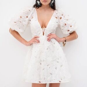For Love & Lemons Leighton Mini Dress - Medium